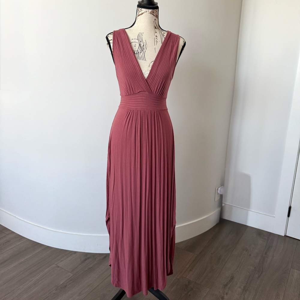 Rolla Coster Dusty Rose Sleeveless Maxi Dress